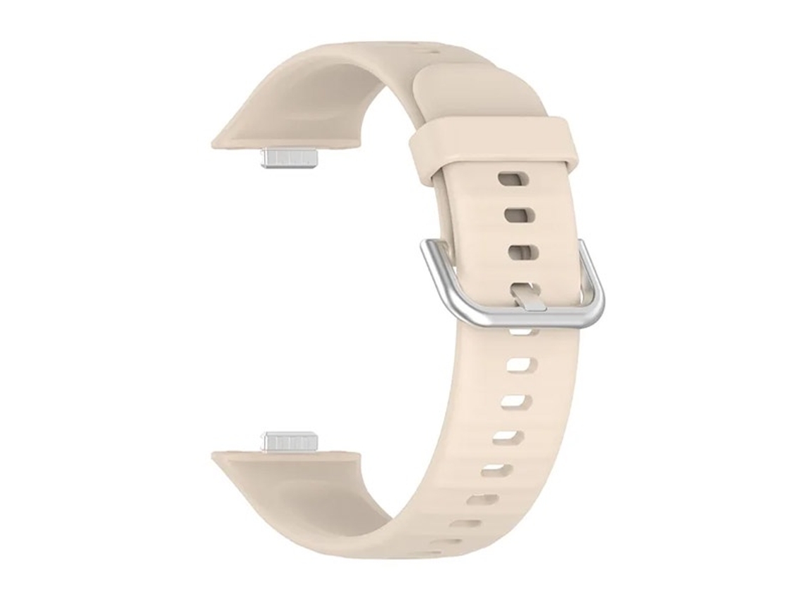 Bracelete Smoothsilicone com Fivela PHONECARE Compativel com Huawei Watch Fit 3 Rosa
