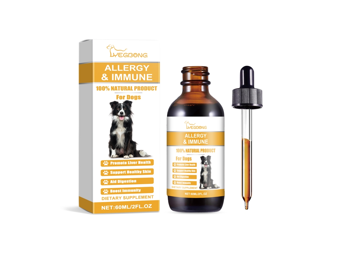 Gotas Yegbong para Cães Cuidado Corporal, Alívio de Desconforto e Suplemento Nutricional LAXISCREED