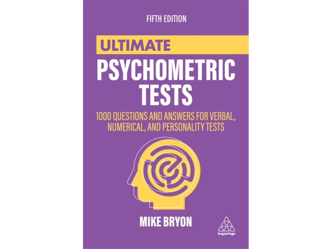 Livro Ultimate Psychometric Tests de Mike Bryon (Inglês)