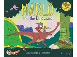 Livro marlo and the dinosaurs de christopher browne (inglês)
