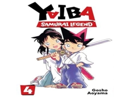 Livro Yaiba Samurai Legend Vol. 4 de Gosho Aoyama (Inglês)