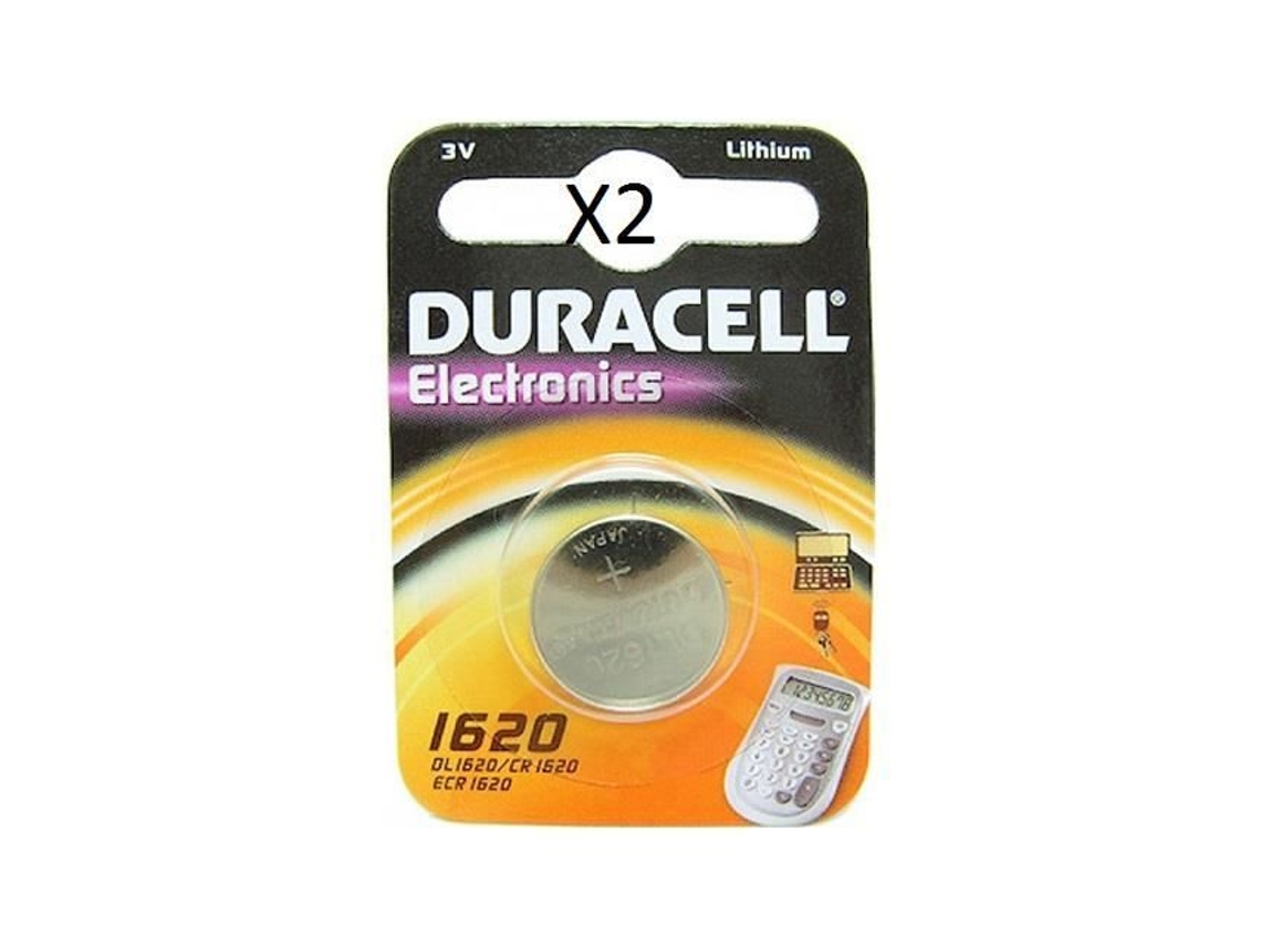 Conjunto de 2 Baterias Cr1620 DURACELL Dl 1620