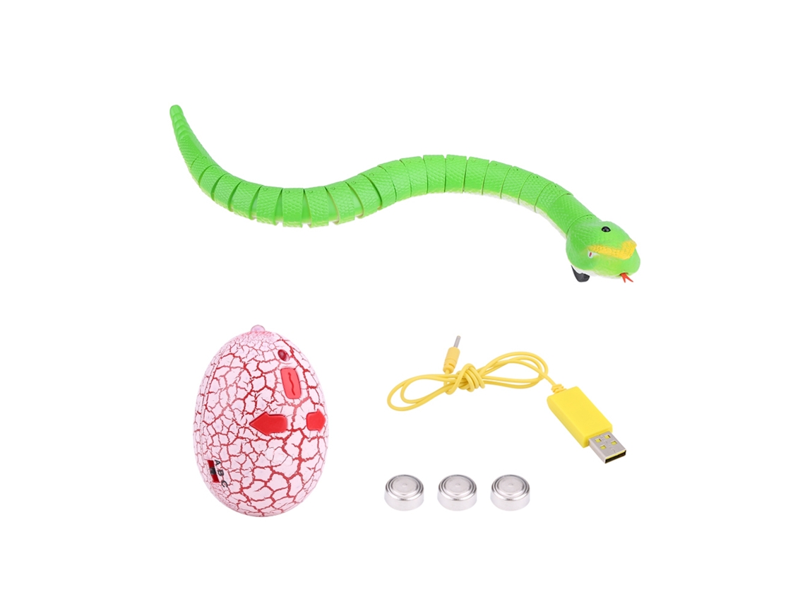 Brinquedo Serpente Rc Controle Remoto Fake