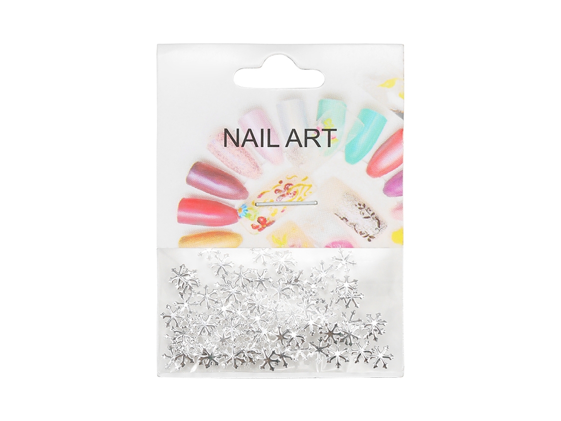 50 Peças/bolsa Decoração De Unhas Clavija De Metal Parche De Manicure (08)