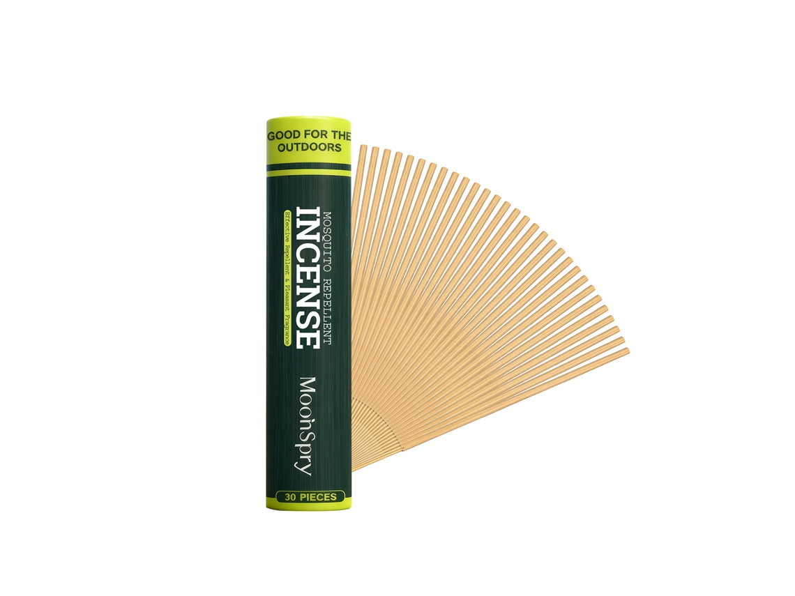 Incenso Repelente Mosquitos Moonspry Portátil