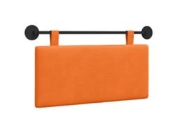 Conjunto 1 Cabeceira Suspensa Vidaxl Laranja Cordão (100 X 55 X 5 Cm)