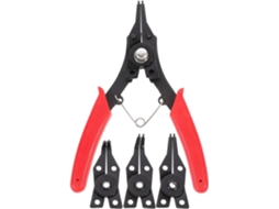 Conjunto De Alicates Para Anéis De Retenção Em Aço Vermelho Para Segurar Peças Pequenas E