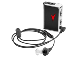 Amplificador De Som Pessoal De Bolso, Ganho De 50db E Alcance Até 30 Metros (preto)
