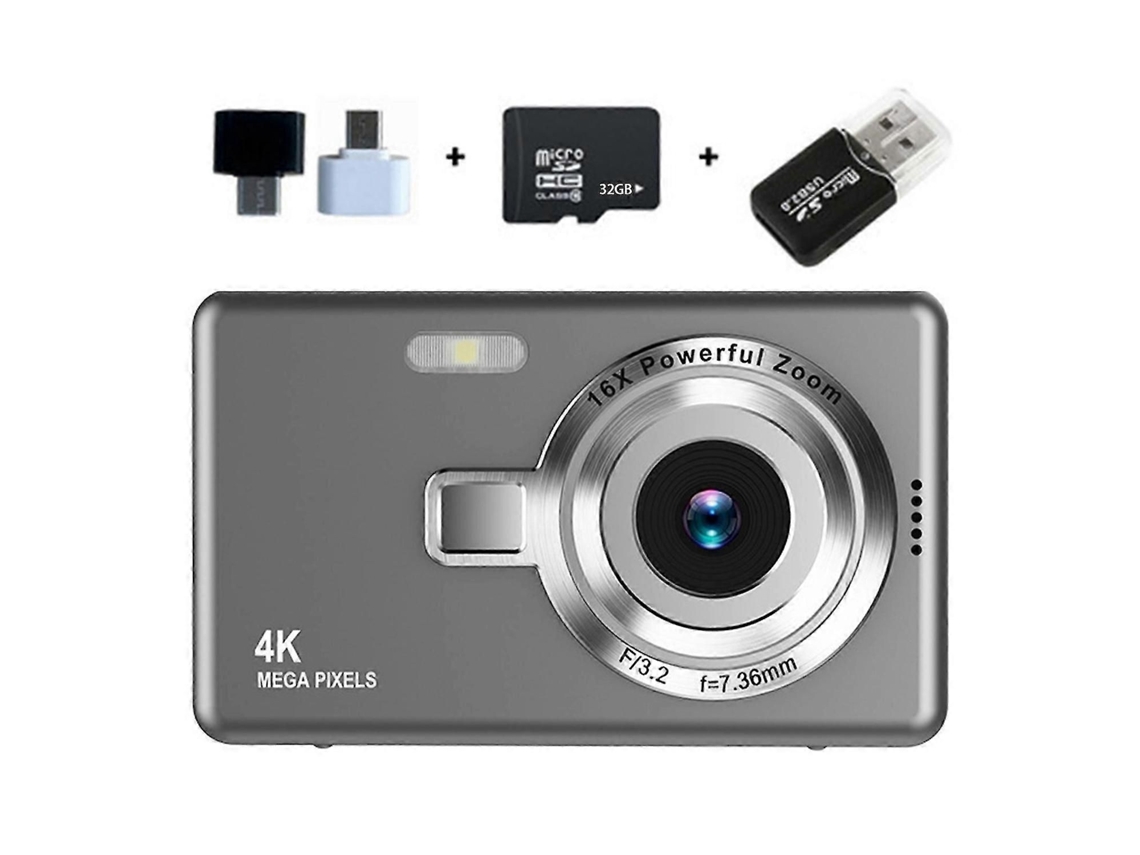 Mini Câmera Digital de Bolso com Zoom de 16x Câmera Pequena para Fotografia Ao Ar Livre TAISHENGDA