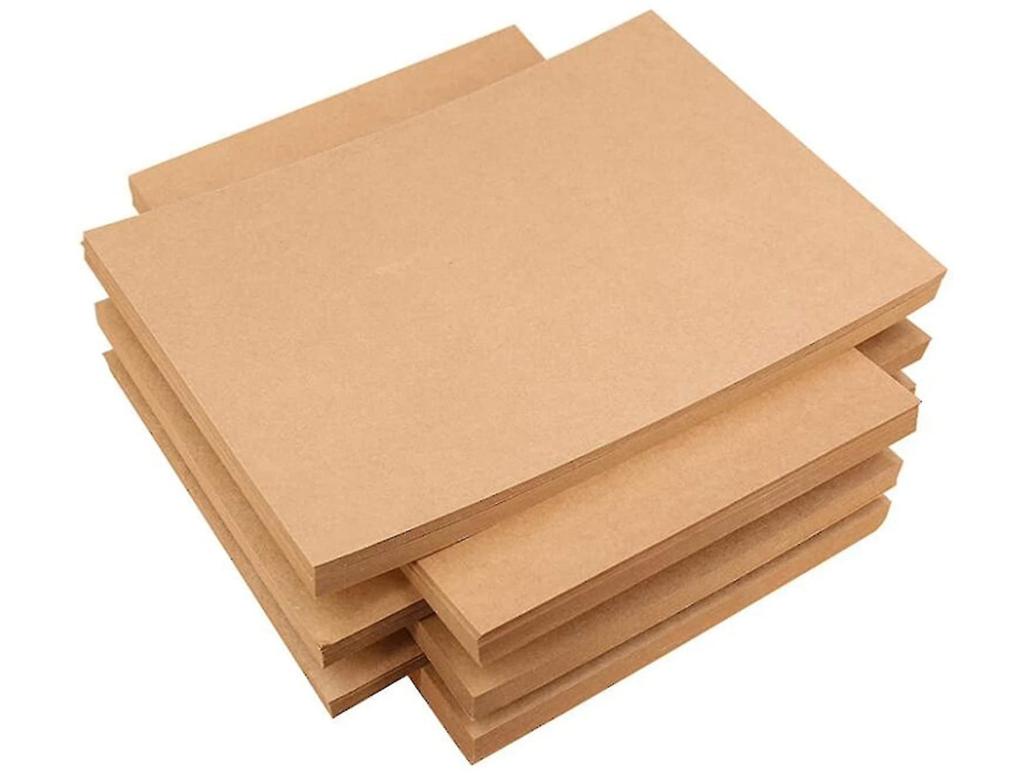 Papel Kraft Marrom A4, 8,5 X 11 Polegadas, 100 Folhas, 100 G/m²