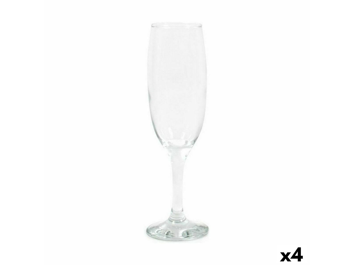 Conjunto de Copos LAV Empire Champanhe 6 Peças 220 Ml 4 Unidades