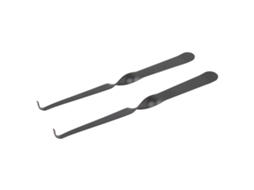 2 Peças De Colheres Para Mecheres De Aço Inoxidável Preto Para Apagar Velas