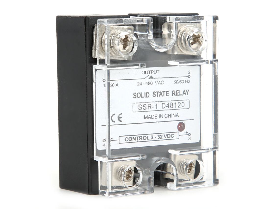 Laxiscreed Relé De Estado Sólido 3-32vdc/24-480vac Para Automação