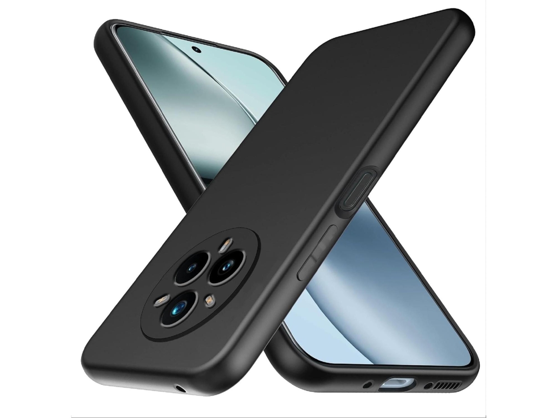 Lurelia Kit Capa Tpu Gel Para Realme 14 Pro Plus (5g), Vidro Temperado 2d Para Ecrã, Preta