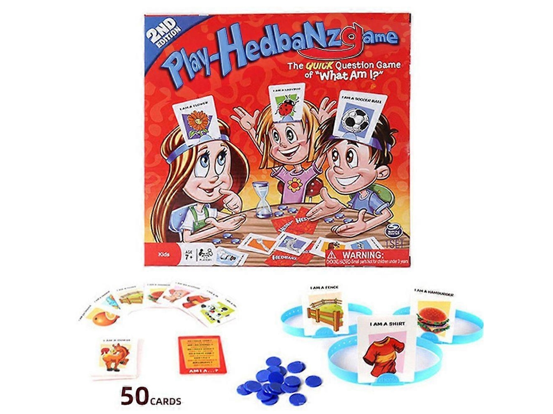 Que Sou Eu? Adivinhe Quem Sou Eu. Hedbanz. Todos Os Jogos De Cartas Em Inglês Para Toda A Família . Aquaforge (lgl)