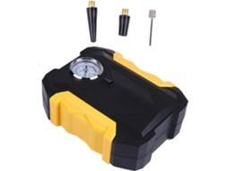Bomba de ar elétrica para carros e outras áreas com manômetro, compressor de ar.