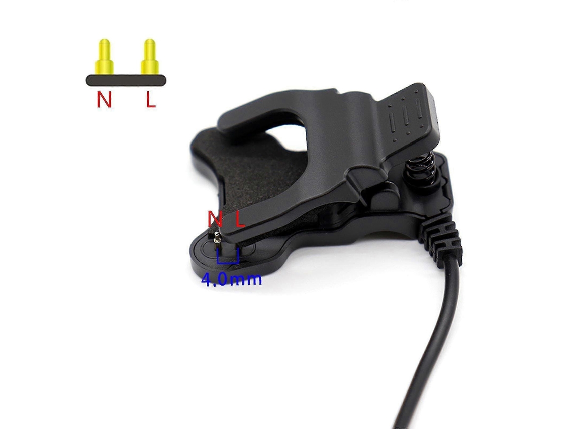Carregador USB universal de 5 V para relógio inteligente com clipe para cabo de carregamento de bicicleta elétrica TW64 Ly (ruipei)