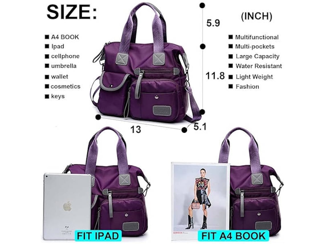 Bolsa de mão AQUAFORGE, feminina, tote, alça longa, branca