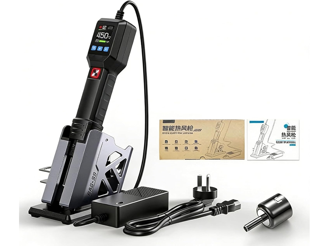 Estação De Ferro De Soldar De 550 W Com