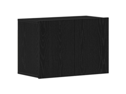 Móvel de Tv Carvalho Preto 60x30x41 cm Madeira Projetada MAISON EXCLUSIVE