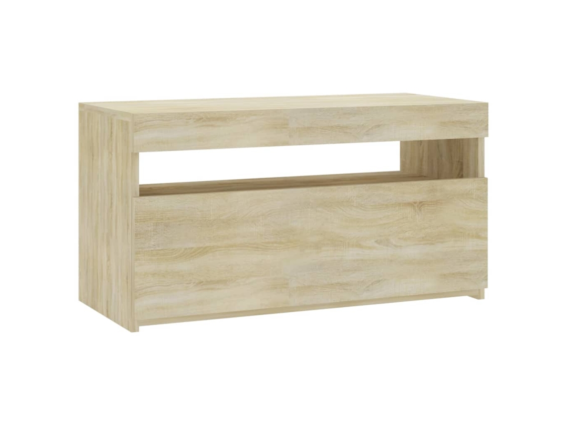 Tv Cabinet, Tv Cabinets Vidaxl Marrom Madeira Processada (n/a)