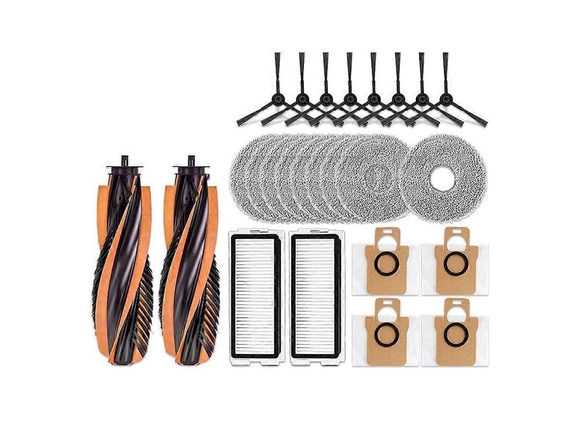 Acessórios Para Aspirador Robô Jonr P20 Pro / T5 Pro: Escova Lateral Principal, Filtro Hepa, Pano De Limpeza, Sacos De Pó De Reposição._ozo