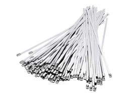 Grampos de Aço Inoxidável YURU, 300mm×4.6mm, Para Embalagem, Cabos, Resistente, Anti Corrosão