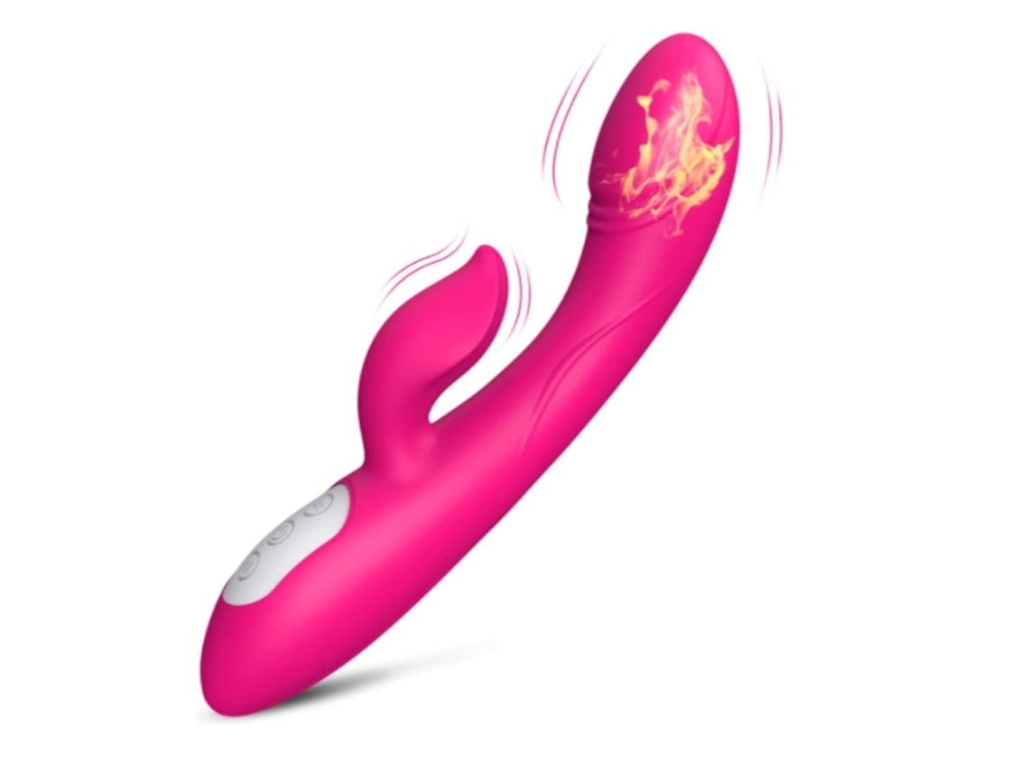 Coelho Vibrador Gspot Com Orelhas De Coelho Para Estimulação Do Clitóris Dildo Estimulador Do Clitóris Com 12 Modos De Vibração Ushion