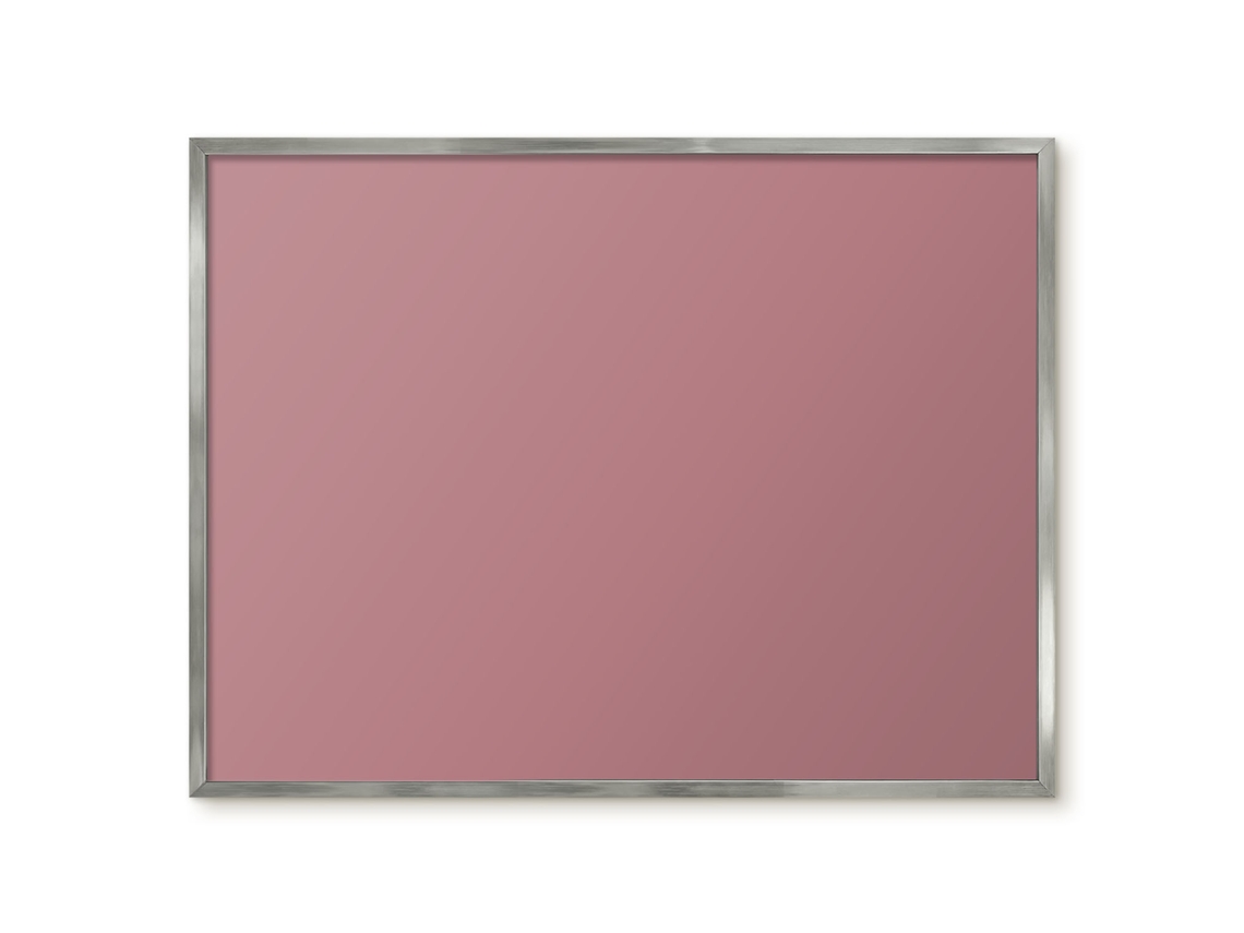 Magnetic Board Ash Gray For The Living Room Espelharte (80x60 Cm)