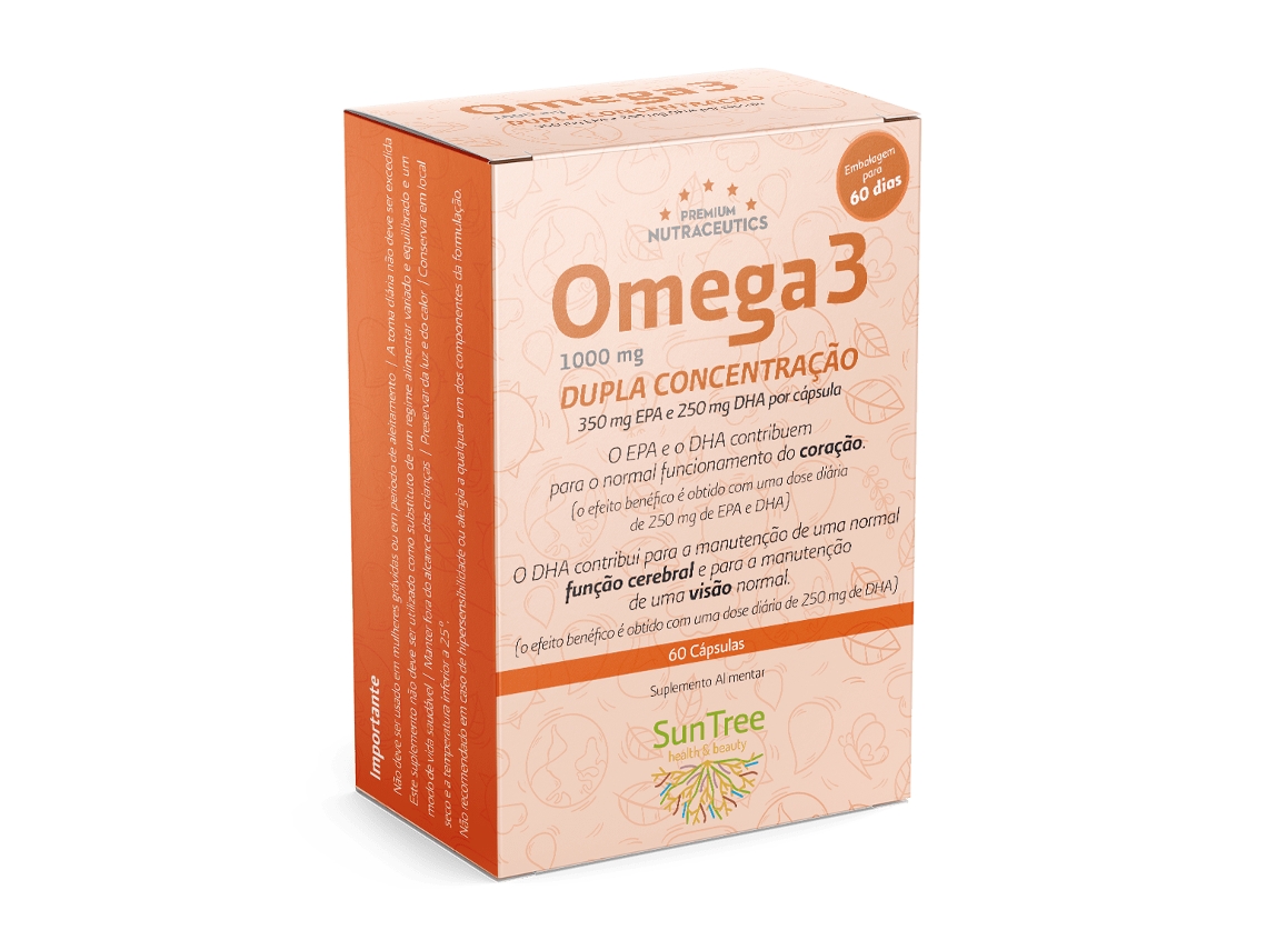 Omega 3 Dupla Concentração 90 Cápsulas