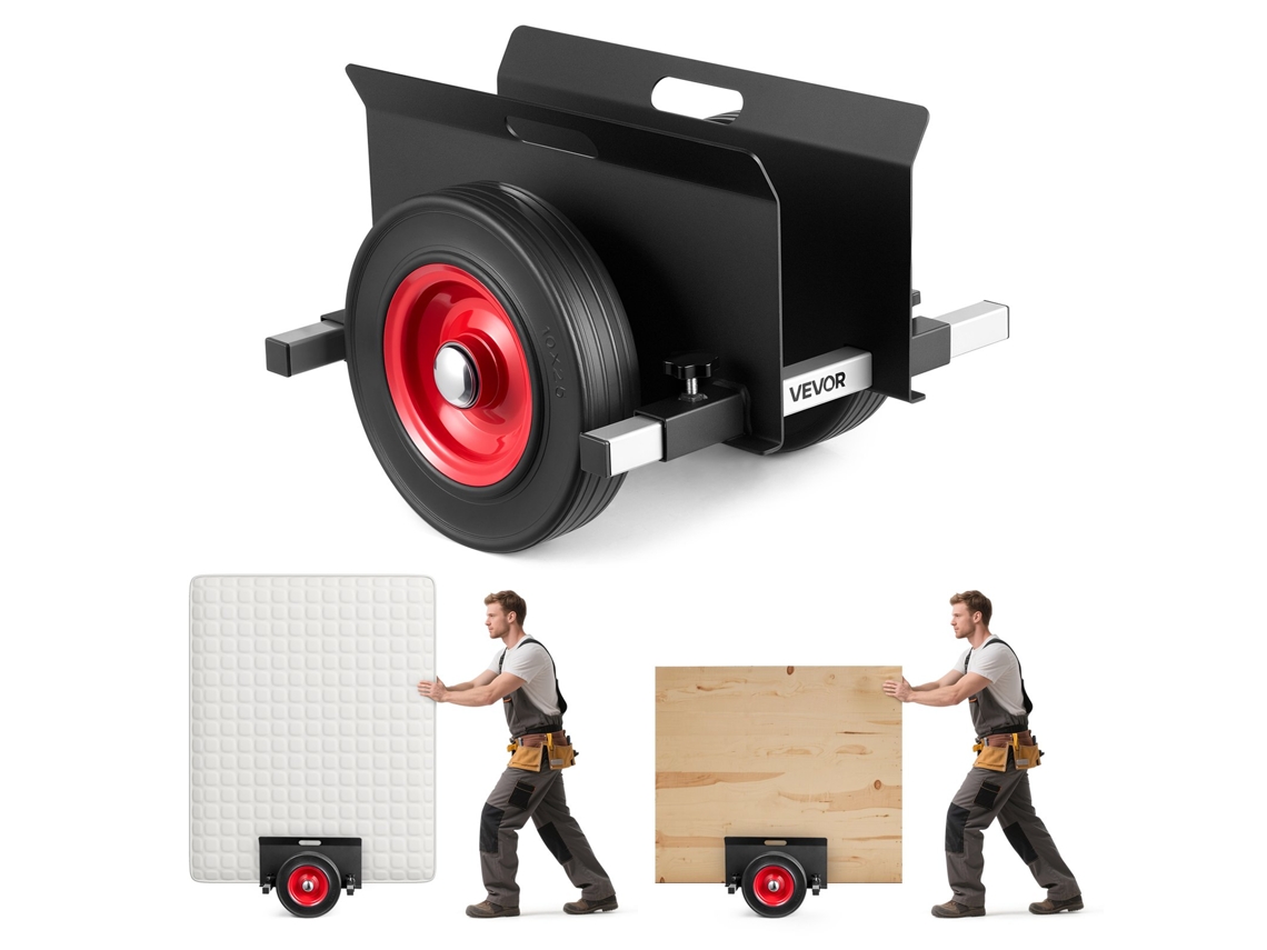 Carro Porta Pratos Com Capacidade Para 453,6 Kg Com Rodas E Transportador De Placas Preto Vevor