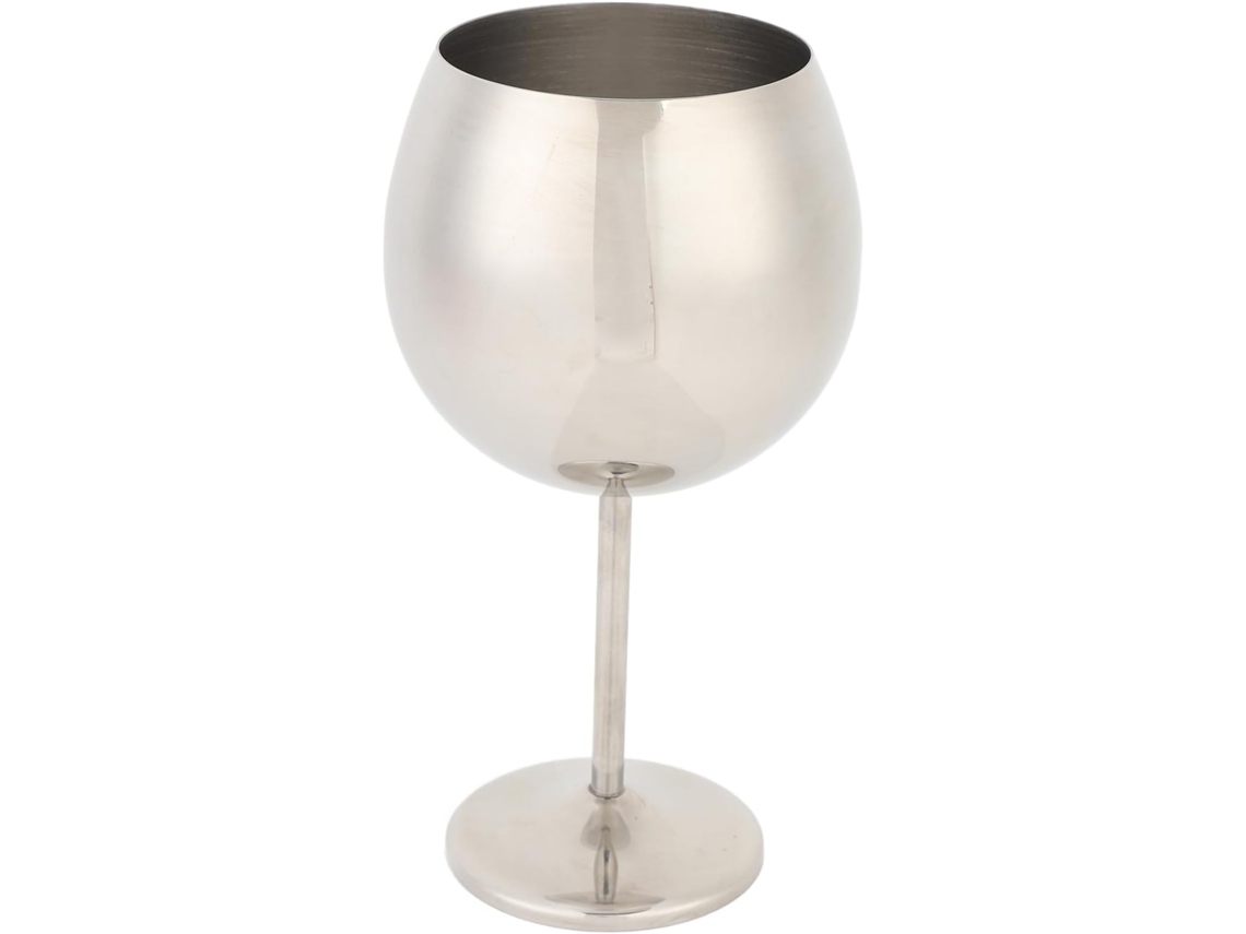 Taça De Vinho Em Aço Inoxidável