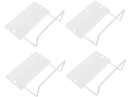 Nuobesty Conjunto De 4 Peças Âncoras Colchão Antiderrapantes Com Parafusos, Estabilizadores De Metal Para Evitar Que O