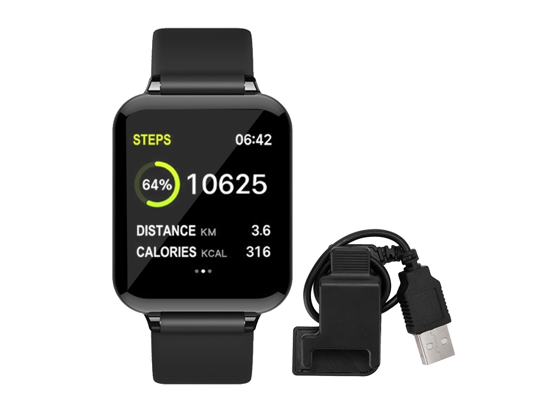 Pulseira Inteligente EOOCOO com monitor de frequência cardíaca e pressão arterial | EOOCOO
