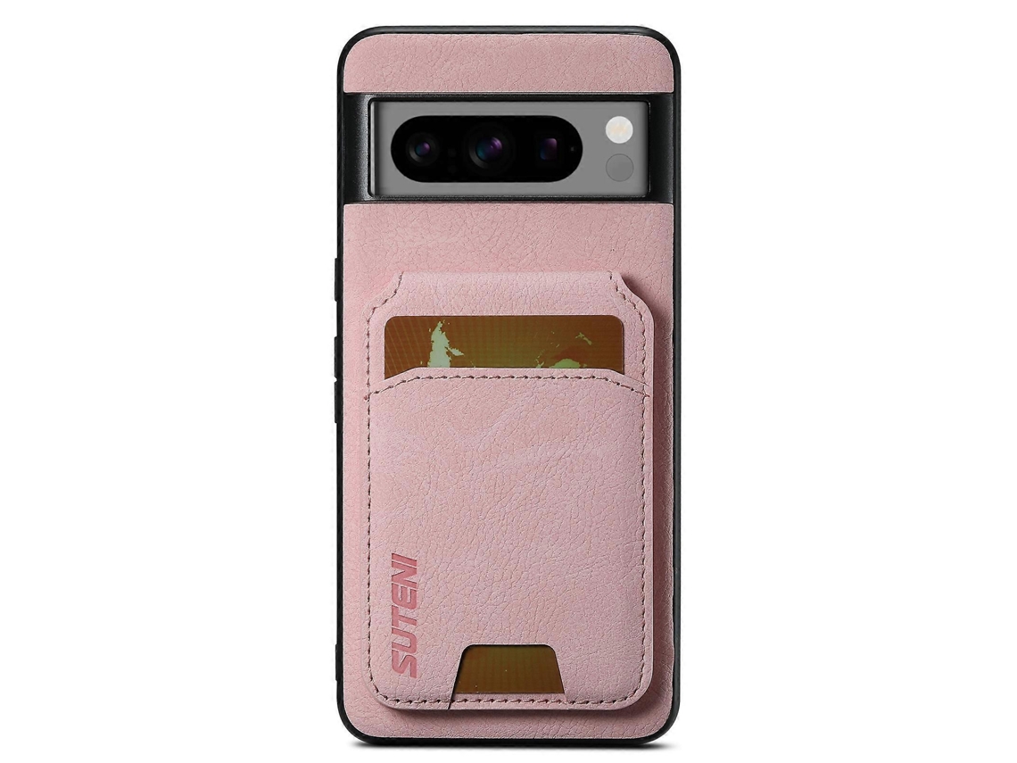 Capa Litchi Texture Vertical Card Holder Protetora Para Google Google Pixel 8 Pro Veanxin