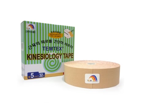 Fita Kinesiológica 5×32 Bege 1 Un. Temtex