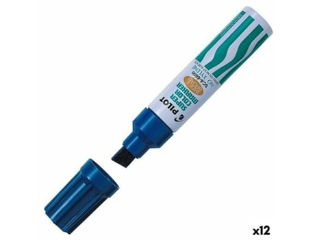 Rotulador Permanente Pilot Sca-6600 3-10 Mm Azul 12 Unidades