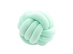 2026 almohada Bolas Nudo Suave Plush Decor Hogar 7.9x7.9in Verde Claro