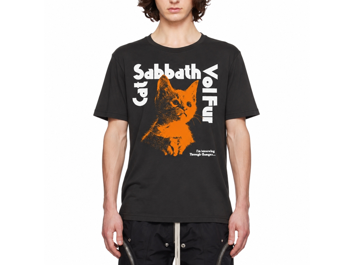Rockinstone Cat Sabbath Kushmere Juice T-shirt Unique Designer Style