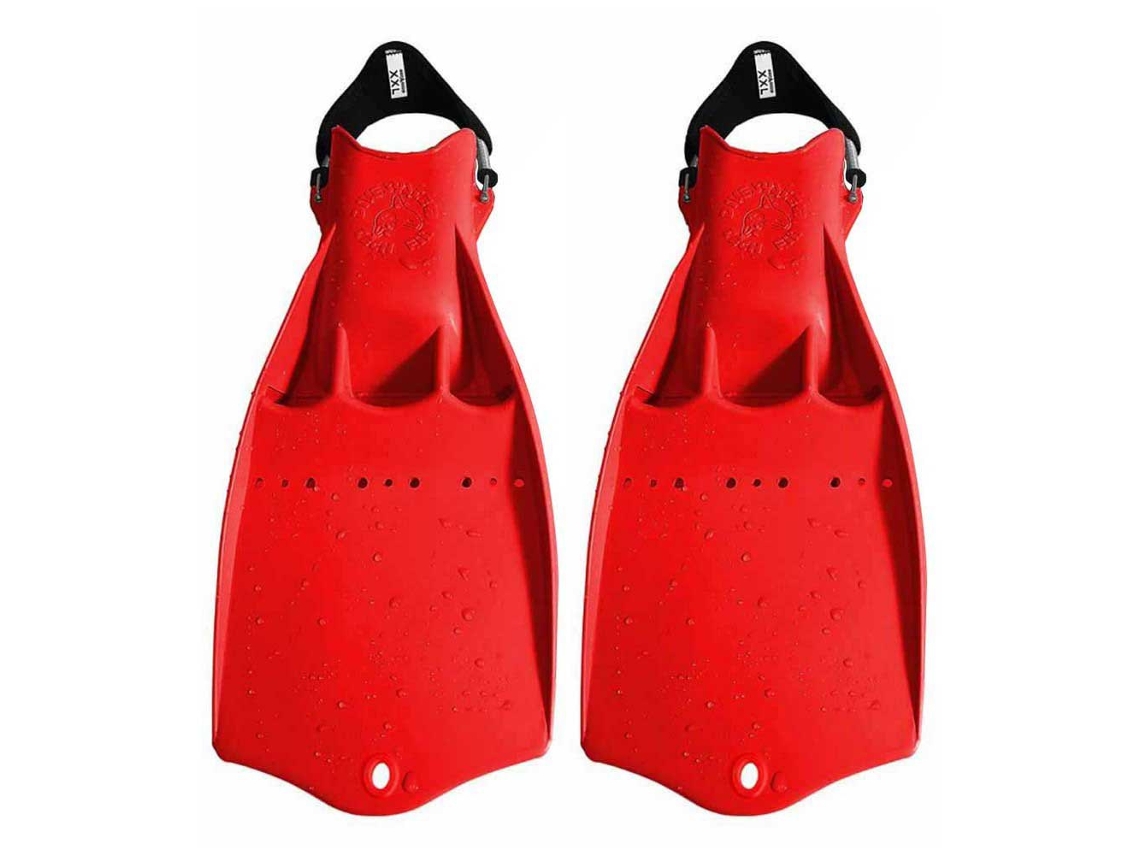 Barbatanas Tech Vermelho EU 42-44 DIVE SYSTEM