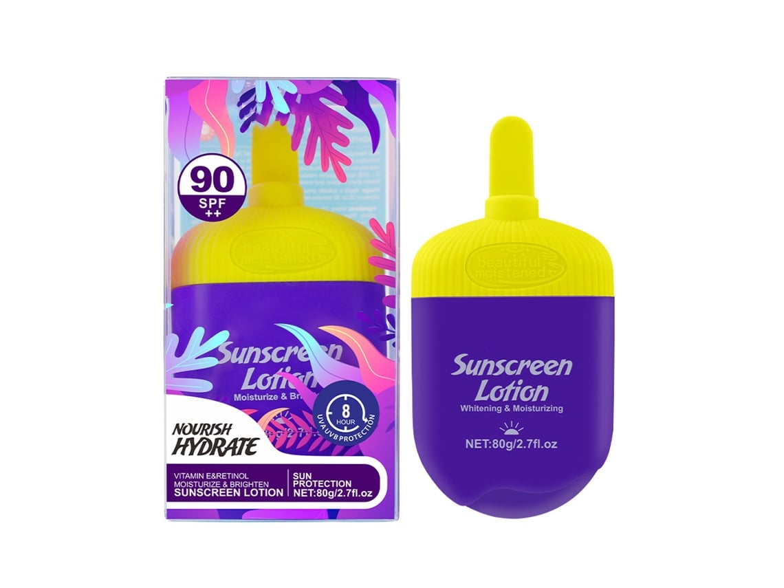 Loção Solar Com Vitamina E Proteção Uv E Hidratação