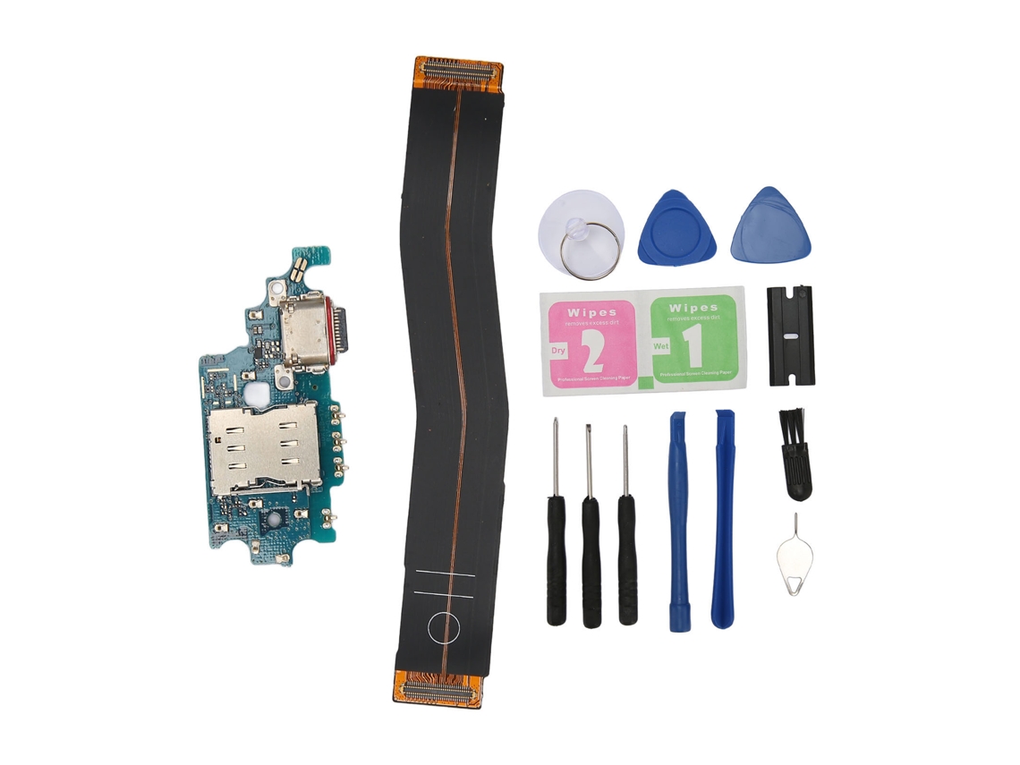 Conector Doc Samsung Galaxy S21 Plus G996b Eu Cabo Flex Carregamento