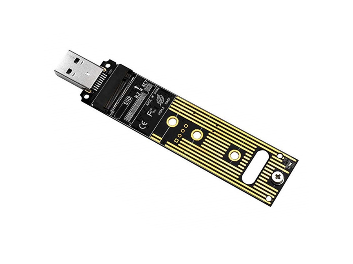 Laxiscreed Adaptador M.2 Para Usb 3.1 Nvme Para Transmissão Rápida E Instalação Fácil
