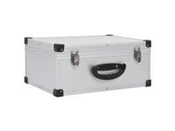 Cd Case, Cd Cases Vidaxl Prateado Madeira (n/a)