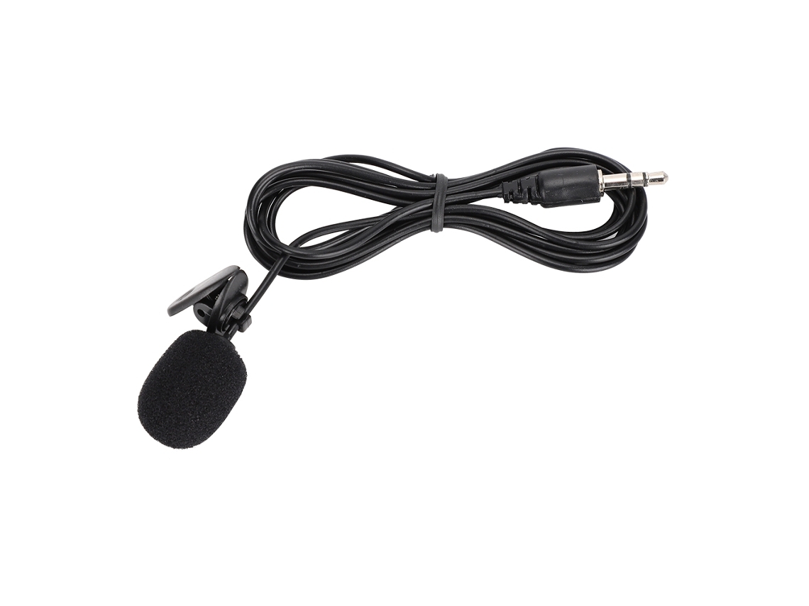 Microfone Fio Para Computador Com Amplificação E Clip Colar*