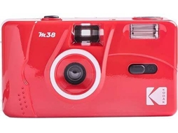 Máquina Fotográfica Reutilizável KODAK M38 Vermelho