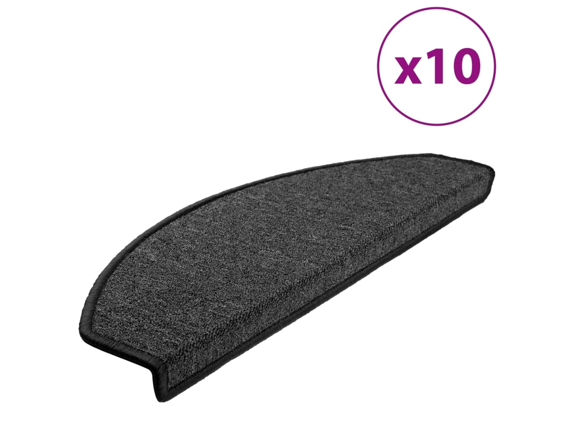 Stair Mat, Stair Mats Vidaxl Antracite Polipropileno (65 X 24 X 4 Cm)