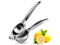 Espremedor De Laranjas Manual Em Liga Zinco, Cor Aço Inoxidável, Klb