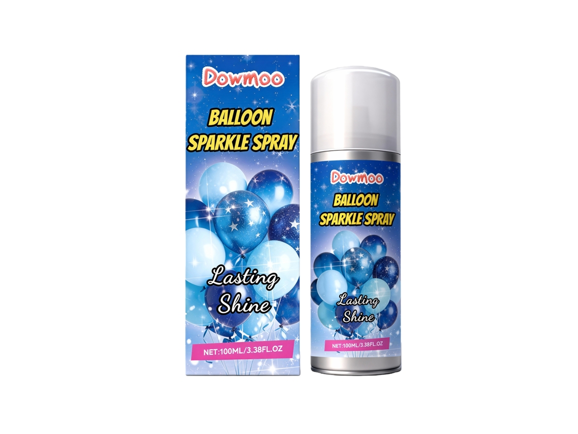 Spray Brilho Balões Efeito Imediato