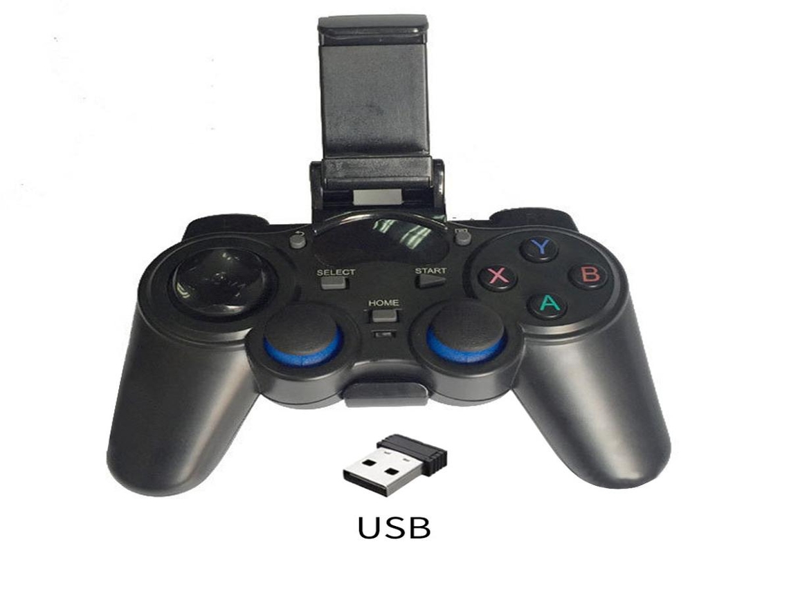 Gamepad Sem Fios 2,4 GHz Android T850mz com Suporte e Embalagem LURELIA